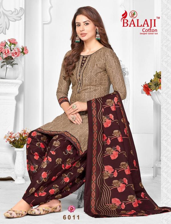 Balaji Sui Dhaga Vol-6 Cotton Dress Material 